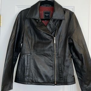 Genuine leather jacket sz s